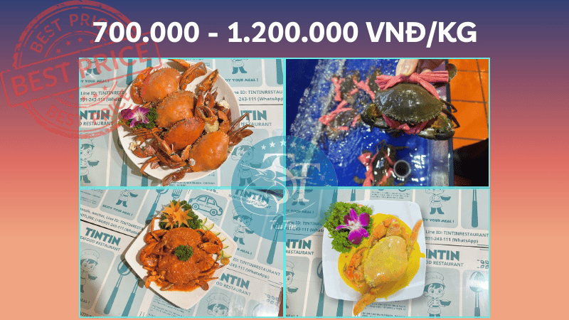 Giá cua Đà Nẵng